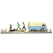 Adventures of Tintin Ambulance of the Atomic Rocket Statue